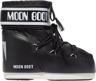 Moon Boot Icon Low Nylon Boot - Dames - Winterlaarzen - Zwart - 36 EU - Nylon - Schoenen