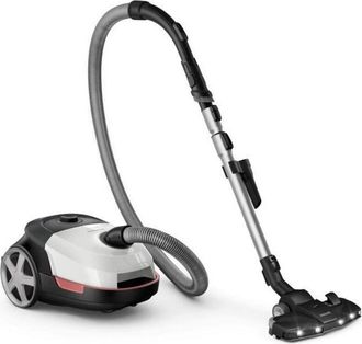 Philips Aspiradora De Trineo Con Bolsa Xd6122/12 - 900 W - 4 L - Blanco Polar