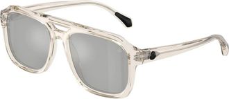 Moncler Vantos Zonnebril - unisex - Zonnebrillen - Wit - 56 MM - Accessoires