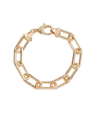 SHYMI 15mm Statement Paper Clip Chain Bracelet - 18k Gold-Filled, Day to Night