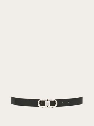 Ferragamo Women Reversible and adjustable Gancini belt Brown