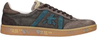 Premiata Bonnie 8587 - Heren - Sneakers - Bruin - 43 EU - Su&egrave;de - Schoenen