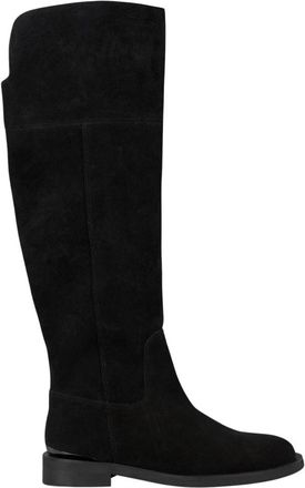 Alma En Pena Hoge platte laars - Dames - Hoge Laarzen - Zwart - 37 EU - Schoenen
