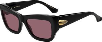 Etro 0121/S 807/U1 Mens Sunglasses Black Size 56