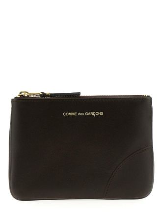 Comme Des Garçons Logo Leather Wallet