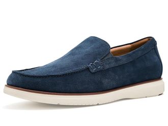 Florsheim Tropics Venetian Loafer Mens Shoes Navy Suede : 10.5 M (D)