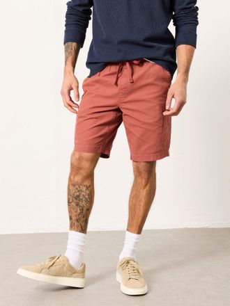 Fat Face FatFace Padstow Terracotta Pull On Garment Dye Utility Shorts