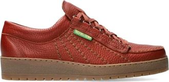 Mephisto Rainbow Veterschoen - Roodbruin - Heren - Sneakers - Rood - 40 EU - Schoenen