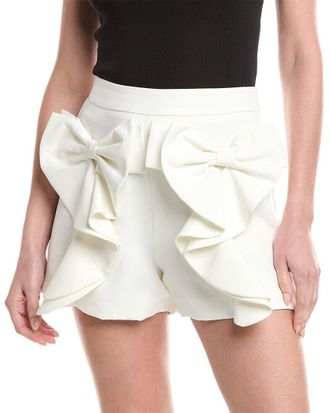 Gracia Bow Front Ruffle Short