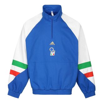 adidas Italy Icon Jacket Asia Sizing Royal Blue HT2188