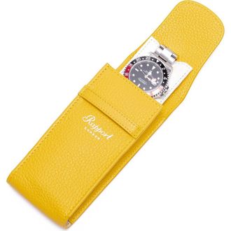 Rapport London PORTOBELLO WATCH POUCH in Yellow at Nordstrom