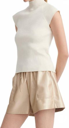 M&eacute;lissa Nepton Lillian Knit Top In Off White