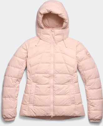 Canada Goose Manteau à capuchon Abbott, Tonal Label (Femmes, Vintage Rose, TG)