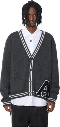 AMBUSH Cardigans - Heren - Vesten - Grijs - L - Truien & Vesten