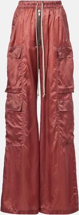 Rick Owens Pantaloni cargo a vita alta