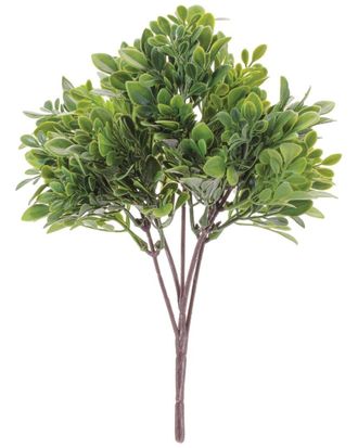 Melrose International Set Of 6 Boxwood Foliage Bush