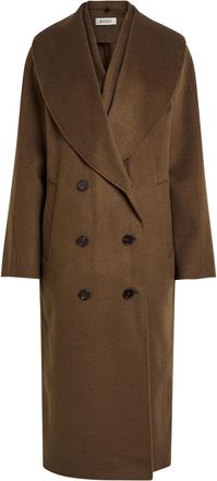 Róhe Scarf-effect Wool Coat - Taupe - 34 (UK6 / XS)