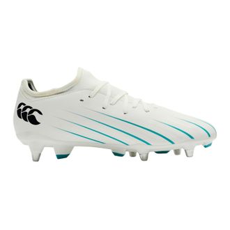 Canterbury Of New Zealand Unisex Volwassenen Speed Falcon 2.0 Team Soft Ground Rugby Schoenen (Wit/Groen)