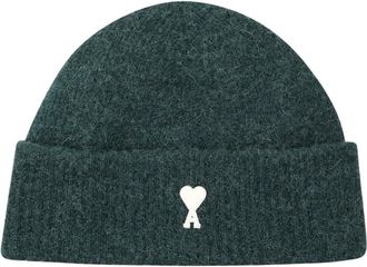 Ami Beanies - Heren - Hoeden - Groen - ONE Size - Accessoires
