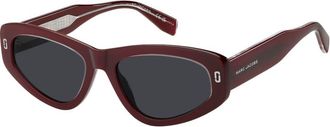 Marc Jacobs Marc jac sun occhiali da sole cat-eye con lenti grigie in rosso