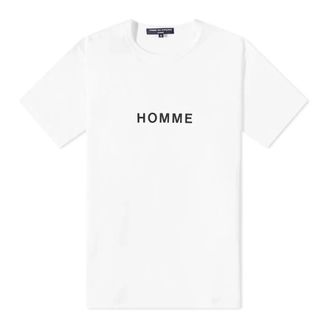 Comme Des Gar&ccedil;ons Heren, Tops, Wit, Maat: XL Katoen