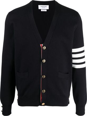 Thom Browne 4-Bar Milano Stitch Cardigan