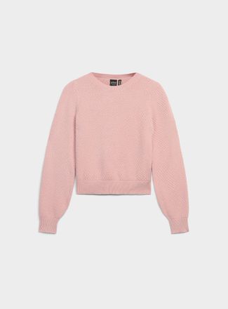 Icone Womens Honeycomb textured sweater