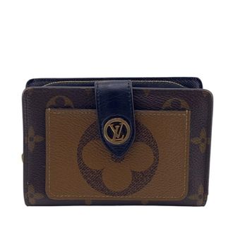 Louis Vuitton Brown Leather Wallet (Bi-Fold) (Pre-Owned)