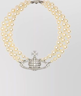 Vivienne Westwood pearl choker necklace