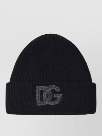 Dolce & Gabbana ribbed beanie