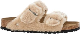 Birkenstock Arizona Shearling Suede Sandals