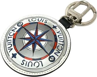 Louis Vuitton Pre-owned Accessories, male, White, Size: ONE SIZE Pre-owned Fabric key-holders