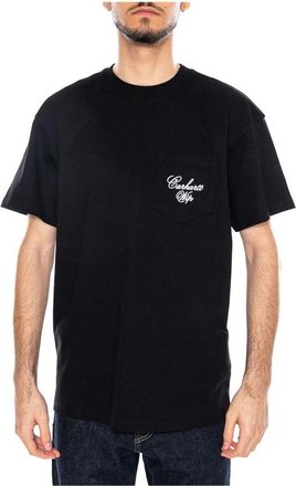 Carhartt Work in Progress S/S Longhand Pocket T-Shirt - Heren - T-shirts - Zwart - M - Katoen - Tops