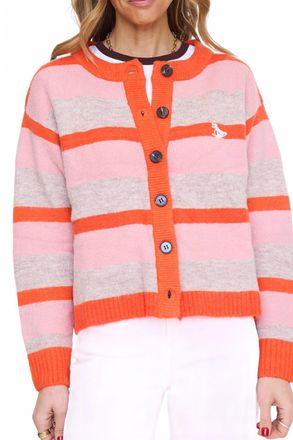 FRNCH Danaine Cardigan In Pink