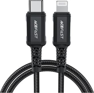 OEM Cable Mfi Para Iphone Usb-c - Lightning 30w 3a 1,8m Negro