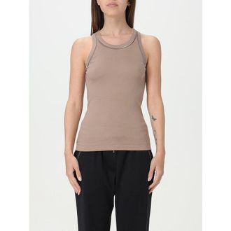 Brunello Cucinelli Taupe Stretch Fitted Shirt, Size X-Small