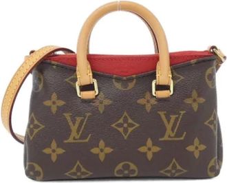 Louis Vuitton Pre-owned Handbags, female, Brown, Size: ONE SIZE Pre-owned Canvas louis-vuitton-bags