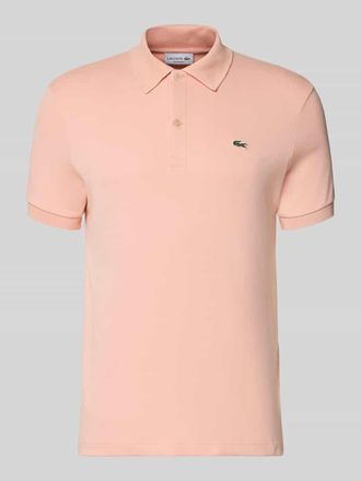 Lacoste Regular Fit Poloshirt aus reiner Baumwolle in Altrosa, Gr&ouml;&szlig;e XXXL