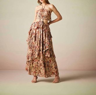 Verb Valerie Maxi Dress In Brown