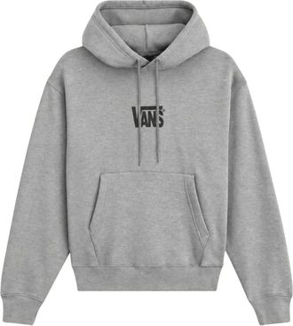 Vans Felpa con cappuccio pullover elasticizzata con logo - - Sweatshirts & Hoodies - Uomo - Grigio - XL