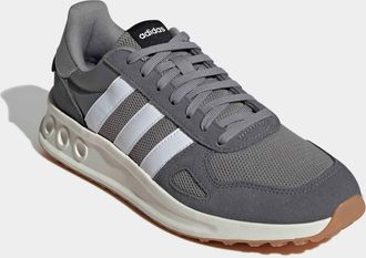adidas Sneaker ADIDAS SPORTSWEAR RUN 84, Herren, Gr. 40, grau (ch solid grau, cloud wei&szlig;, matte silber), Leder, Synthetik, Textil, Schuhe Sneaker, inspiriert