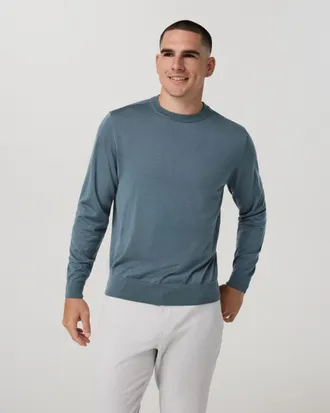 Vuori Clothing Merino Fine Gauge Wool Sweater | Sandalwood | Medium