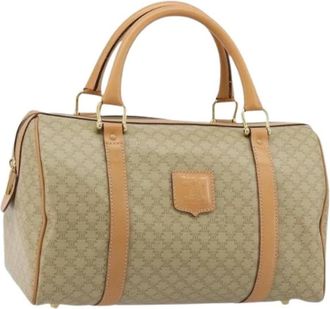 Celine Pre-owned Vintage Hand Bag - Dames - Vintage Handtas - Beige - ONE Size - Leer - Vintage
