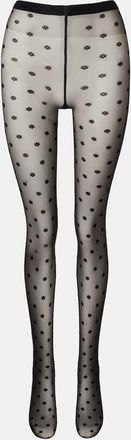 Wolford Daisy floral sheer tights