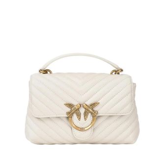 Pinko Love Lady Puff Mini - Dames - Handtassen - Wit - ONE Size - Tassen