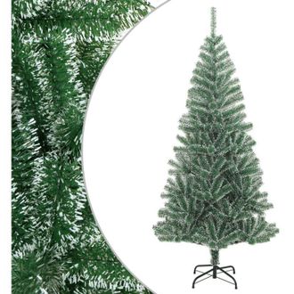 vidaXL Rbol De Navidad Artificial Verde Con Nieve 240 Cm Vidaxl