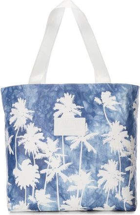 Aloha Collection Day Tripper Coco Palms Water Resistant Tote in Indigo at Nordstrom