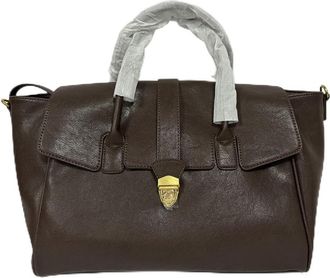 Generic Women PU Leather Handbag Solid Color Chic Hobo Bag Tablet Handbag (Coffee)