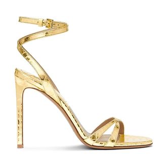 Michael Kors High Heel Sandals, female, Yellow, Size: 10 US Sandalo