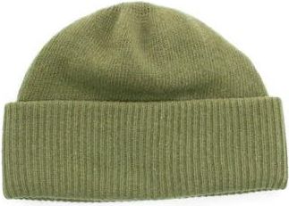 Portolano Cashmere Rib Hat in Martini Olive at Nordstrom Rack